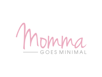 Momma Goes Minimal logo design by Landung