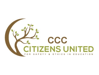 Citizens united for safety & ethics in education #CCC logo design by Suvendu