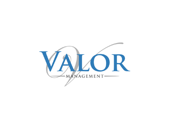 Valor Management logo design by johana