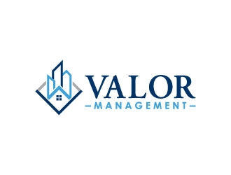 Valor Management logo design by gipanuhotko