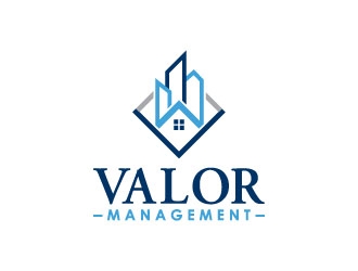 Valor Management logo design by gipanuhotko