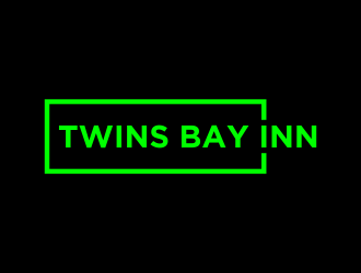 Twins Bay Inn logo design by BlessedArt