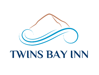 Twins Bay Inn logo design by Coolwanz