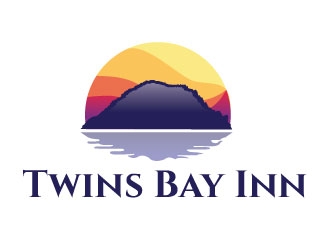 Twins Bay Inn logo design by Suvendu