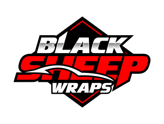Black Sheep Wraps logo design by ingepro
