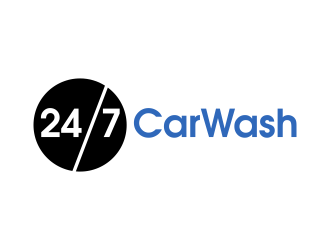24/7 CarWash logo design by oke2angconcept