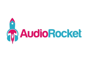AudioRocket logo design by shravya