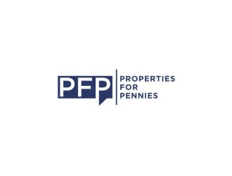 Properties For Pennies logo design by bricton