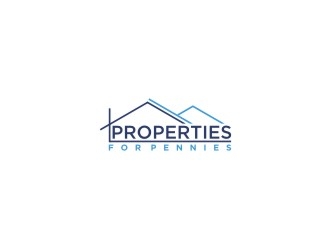 Properties For Pennies logo design by bricton