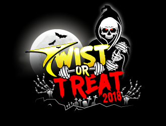 Twist or Treat (logo name) Twisted Cycle (Company Name)  logo design by BeDesign