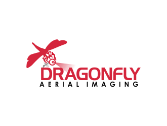 Dragonfly Aerial Imaging logo design by giphone