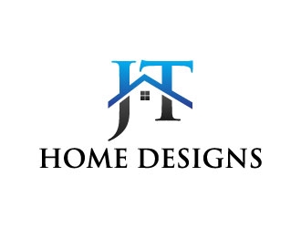 JT Home Designs logo design by pixalrahul