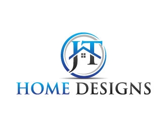 JT Home Designs logo design by pixalrahul