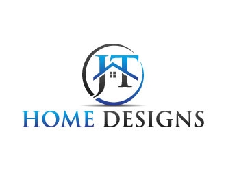 JT Home Designs logo design by pixalrahul