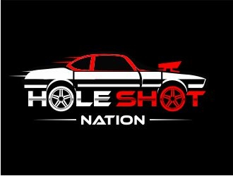 Hole Shot Nation logo design by Girly