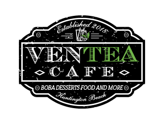 Ventea Cafe logo design by ARALE