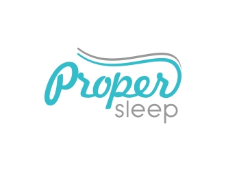 Proper Sleep logo design by CreativeKiller