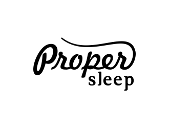 Proper Sleep logo design by CreativeKiller