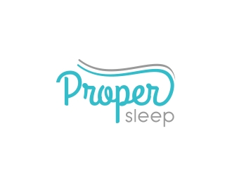 Proper Sleep logo design by CreativeKiller