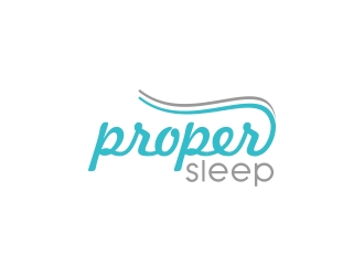 Proper Sleep logo design by CreativeKiller