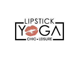 Lipstick Yoga Logo Design