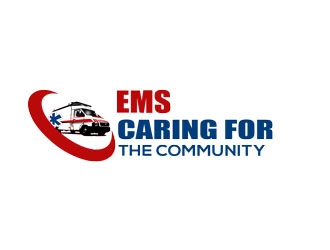 EMS: Caring For The Community logo design by bougalla005