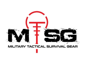 MTSG MILITARY TACTICAL SURVIVAL GEAR logo design by Suvendu