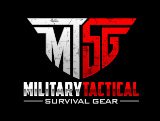 MTSG MILITARY TACTICAL SURVIVAL GEAR logo design by THOR_