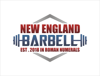 New England Barbell logo design by bunda_shaquilla