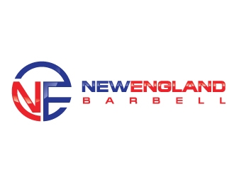 New England Barbell logo design by Upoops