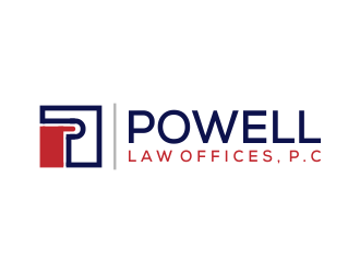 Powell Law Offices, P.C. logo design by kopipanas