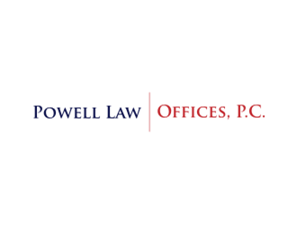 Powell Law Offices, P.C. logo design by sheilavalencia