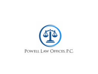 Powell Law Offices, P.C. logo design by dasam