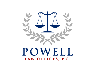 Powell Law Offices, P.C. logo design by torresace