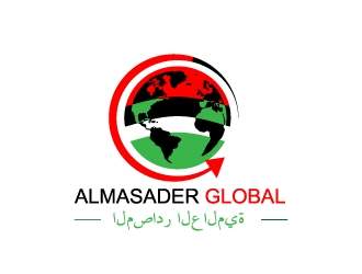 Almasader Global logo design by samuraiXcreations