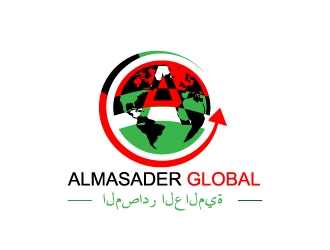 Almasader Global logo design by samuraiXcreations