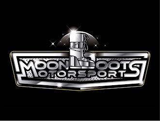 MoonBoots Motorsports  logo design by shere