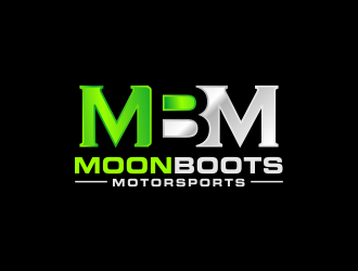 MoonBoots Motorsports  logo design by akhi
