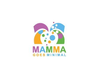 Momma Goes Minimal logo design by samuraiXcreations