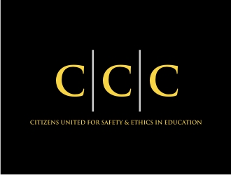 Citizens united for safety & ethics in education #CCC logo design by scolessi