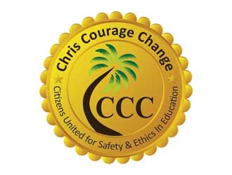 Citizens united for safety & ethics in education #CCC logo design by ManishKoli