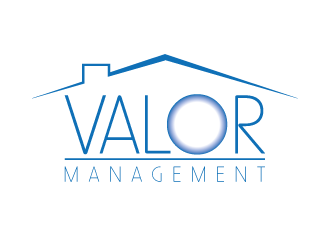 Valor Management logo design by defeale