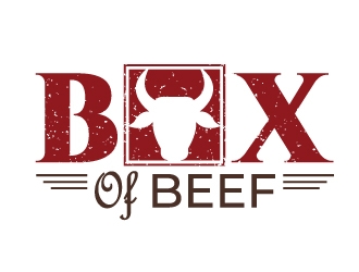 Box of Beef logo design by Boomstudioz