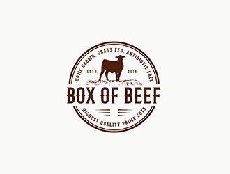 Box of Beef logo design by wonderland