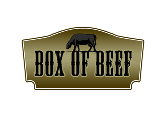 Box of Beef logo design by kunejo