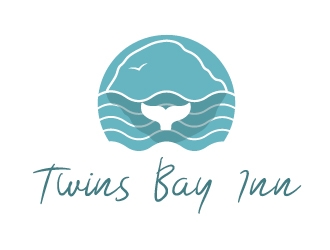 Twins Bay Inn logo design by savvyartstudio