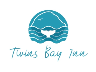 Twins Bay Inn logo design by savvyartstudio