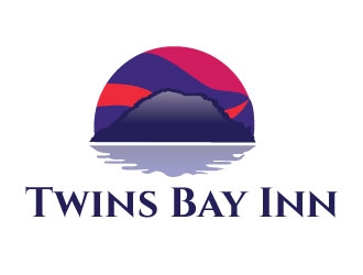 Twins Bay Inn logo design by Suvendu