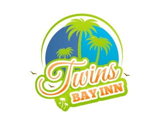 Twins Bay Inn logo design by fawadyk