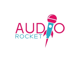 AudioRocket logo design by fantastic4